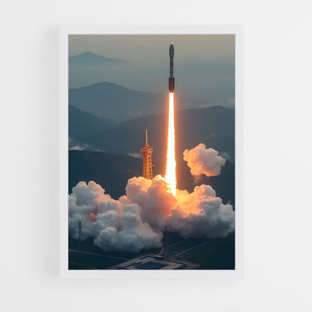 Poster Mission Étoilée – affiche Missions spatiales (vue 3)